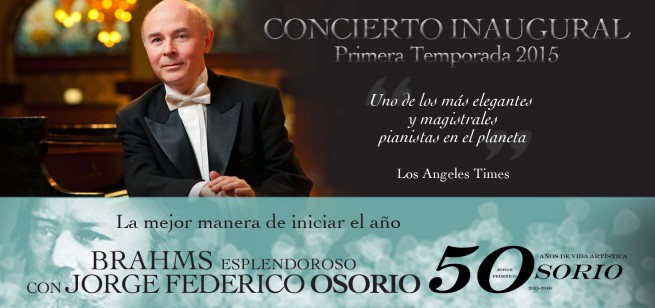 BRAHMS BRILLIANCE BY OSORIO AND THE OFJ • Inaugural Concert 2015 - OFJ